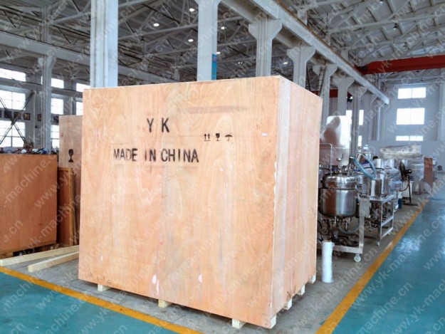 真空均質乳化機發往烏茲別克斯坦